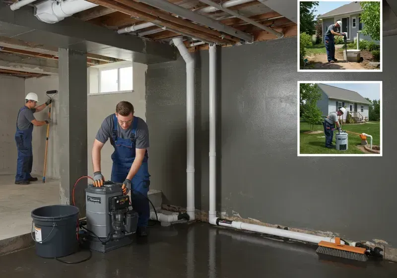 Basement Waterproofing and Flood Prevention process in Colbert County, AL